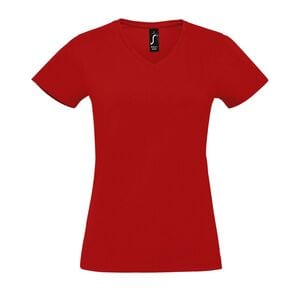 SOLS 02941 - Imperial V Women Camiseta De Mujer De Cuello De Pico