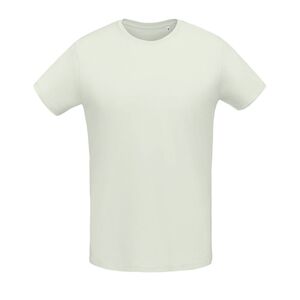 SOL'S 02855 - Martin Men Camiseta De Hombre Ajustada De Cuello Redondo Verde crema
