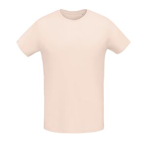 SOL'S 02855 - Martin Men Camiseta De Hombre Ajustada De Cuello Redondo Creamy pink