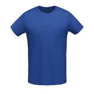 SOL'S 02855 - Martin Men Camiseta De Hombre Ajustada De Cuello Redondo Azul royal