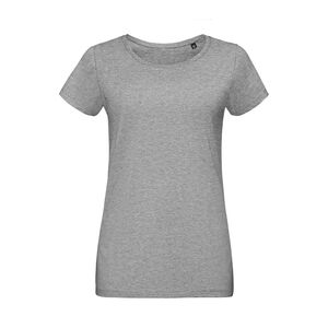 SOL'S 02856 - Martin Women Camiseta Ajustada De Mujer De Cuello Redondo Gris mezcla