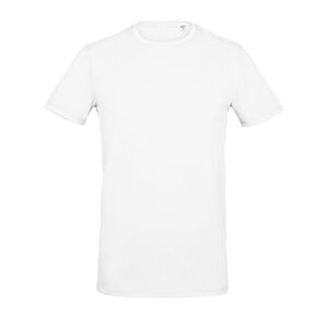 SOL'S 02945 - Millenium Men Camiseta De Hombre De Cuello Redondo Blanco