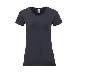 Fruit of the Loom SC151 - Camiseta cuello redondo 150 Deep Navy