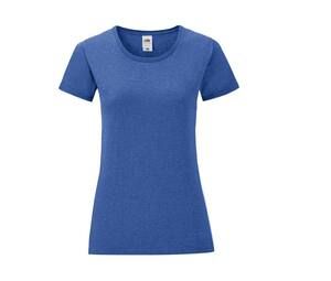 Fruit of the Loom SC151 - Camiseta cuello redondo 150 Heather Royal