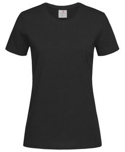 Stedman STE2600 - Camiseta clásica mujer cuello redondo Black Opal