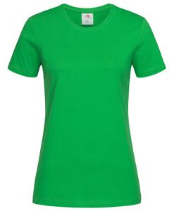 Stedman STE2600 - Camiseta clásica mujer cuello redondo Kelly Verde