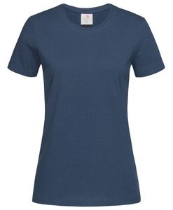 Stedman STE2600 - Camiseta clásica mujer cuello redondo Marina