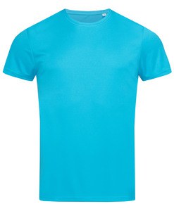 Stedman STE8000 - Camiseta de cuello redondo para hombre Stedman - Active Hawaii Blue