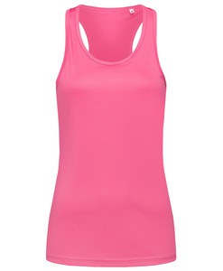 Stedman STE8110 - Camiseta Tirantes Deporte Mujer ACTIVE SPORTS Sweet Pink