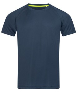 Stedman STE8410 - Camiseta Deporte Hombre Active-Dry Marina Blue