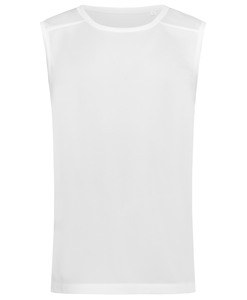 Stedman STE8440 - camiseta sin mangas hombre active 140 sin mangas Blanco