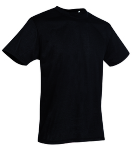 Stedman STE8600 - Camiseta Hombre Manga Corta Active-Dry Black Opal