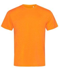 Stedman STE8600 - Camiseta Hombre Manga Corta Active-Dry Cyber Orange