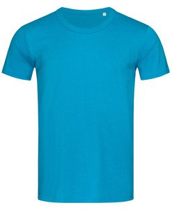 Stedman STE9000 - Camiseta Cuello Redondo Ben para Hombre Hawaii Blue