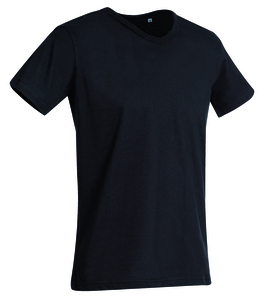 Stedman STE9010 - Camiseta Cuello Pico Ben para Hombres Black Opal