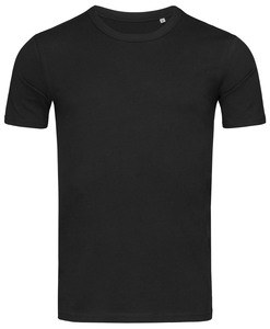 Stedman STE9020 - Camiseta Entallada para Hombre Morgan Black Opal