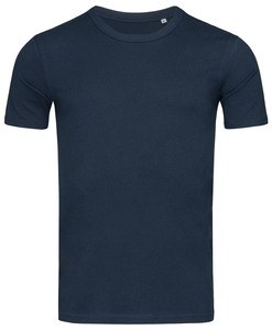 Stedman STE9020 - Camiseta Entallada para Hombre Morgan Marina Blue