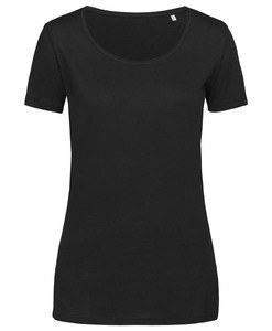 Stedman STE9110 - Camiseta mujer cuello redondo Black Opal