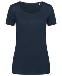 Stedman STE9110 - Camiseta mujer cuello redondo Marina Blue