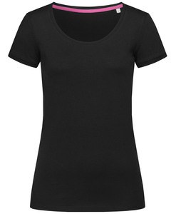 Stedman STE9120 - Camiseta Escote Ancho Megan para Mujer Black Opal