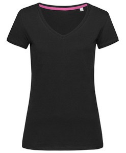 Stedman STE9130 - Camiseta mujer manga corta Megan ss Black Opal