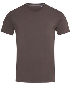 Stedman STE9600 - Camiseta Cuello Redondo Clive  Chocolate Negro