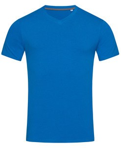 Stedman STE9610 - Camiseta Cuello Pico Hombre Clive SS King Blue