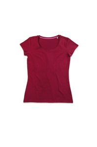 Stedman STE9700 - Camiseta con Cuello Redondo Claire SS para Mujer