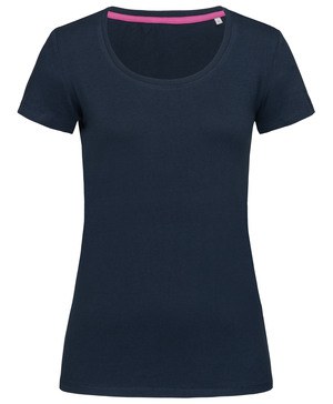 Stedman STE9700 - Camiseta con Cuello Redondo Claire SS para Mujer