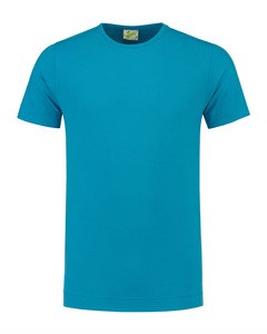 Lemon & Soda LEM1269 - Camiseta de la trampilla Cot/elast SS para él Turquesa