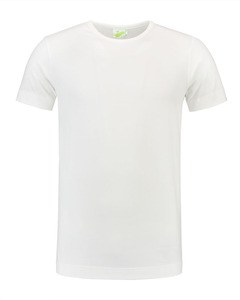 Lemon & Soda LEM1269 - Camiseta de la trampilla Cot/elast SS para él Blanco