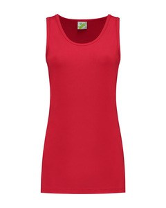 Lemon & Soda LEM1270 - Tanktop Cot/Elast para ella Rojo