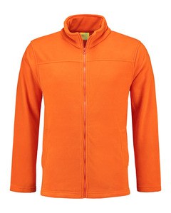 Lemon & Soda LEM3355 - Cárdigan de vellón polar para él Naranja