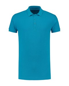 Lemon & Soda LEM3572 - Polo básico cot/elast ss para él Turquesa