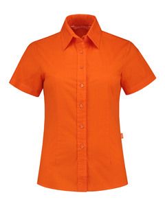 Lemon & Soda LEM3986 - Camisa Poplin SS para ella Naranja