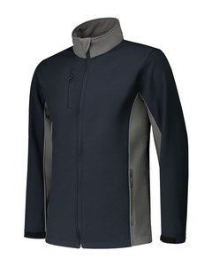 Lemon & Soda LEM4800 - Ropa de trabajo de chaqueta softshell Dark Navy/PG