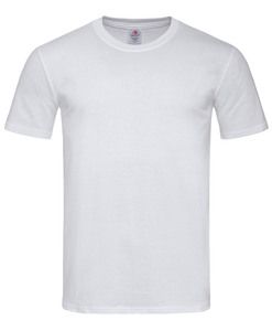 Stedman STE2010 - Camiseta clásica cuello redondo hombre Blanco