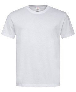 Stedman STE2020 - Camiseta cuello redondo clásica orgánica hombre Blanco