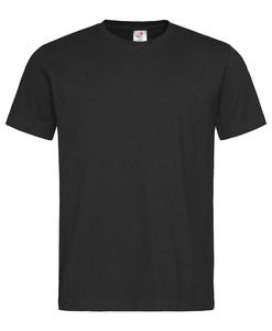 Stedman STE2100 - Camiseta de cuello redondo para hombre CONFORT Black Opal