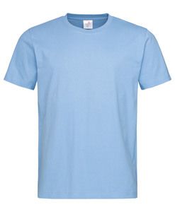 Stedman STE2100 - Camiseta de cuello redondo para hombre CONFORT Azul Cielo