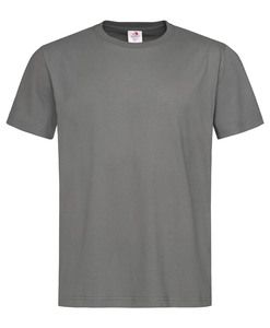 Stedman STE2100 - Camiseta de cuello redondo para hombre CONFORT Real Grey