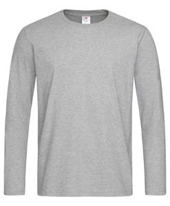 Stedman STE2130 - Camiseta hombre confort manga larga Grey Heather
