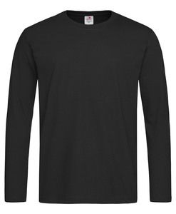 Stedman STE2130 - Camiseta hombre confort manga larga Black Opal