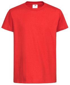 Stedman STE2220 - Camiseta infantil cuello redondo CLASSIC Rojo Escarlata