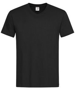 Stedman STE2300 - Camiseta cuello pico para hombre CLASSIC Black Opal