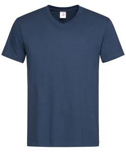 Stedman STE2300 - Camiseta cuello pico para hombre CLASSIC Marina