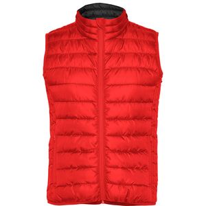 Roly RA5093 - OSLO WOMAN Chaleco de mujer acolchado tacto pluma Rojo