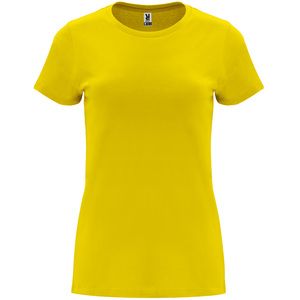 Roly CA6683 - CAPRI Camiseta de manga corta entallada Yellow
