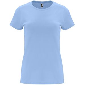 Roly CA6683 - CAPRI Camiseta de manga corta entallada Azul cielo