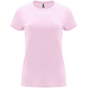 Roly CA6683 - CAPRI Camiseta de manga corta entallada Light Pink